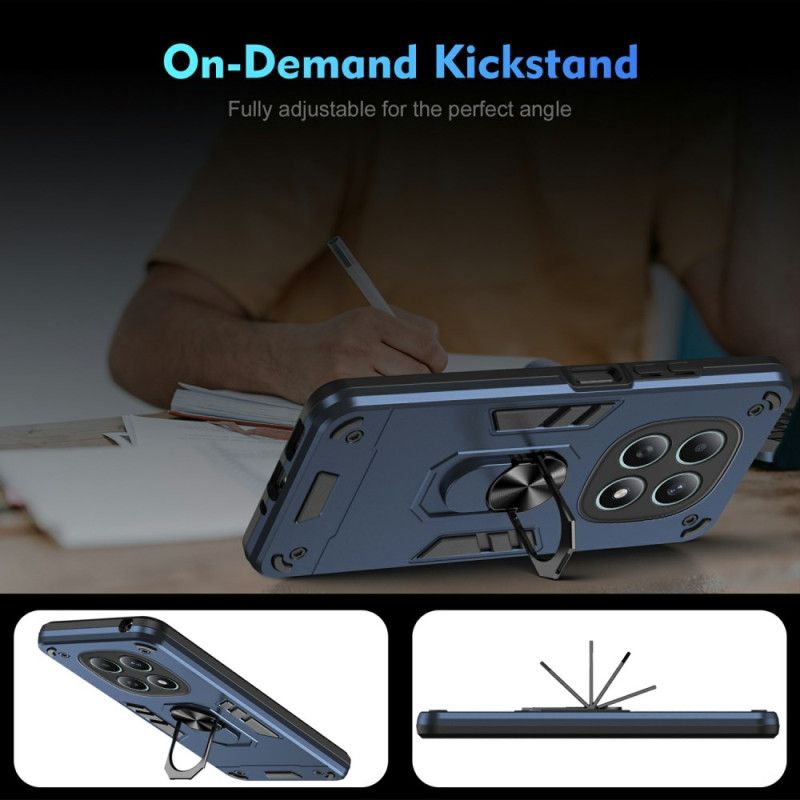 Hoesje Xiaomi Redmi Note 15 5g Ringhouder En Verstevigde Bescherming Bescherming Hoesje