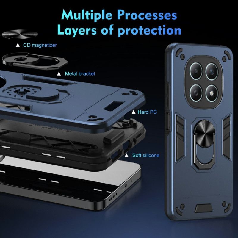 Hoesje Xiaomi Redmi Note 15 5g Ringhouder En Verstevigde Bescherming Bescherming Hoesje