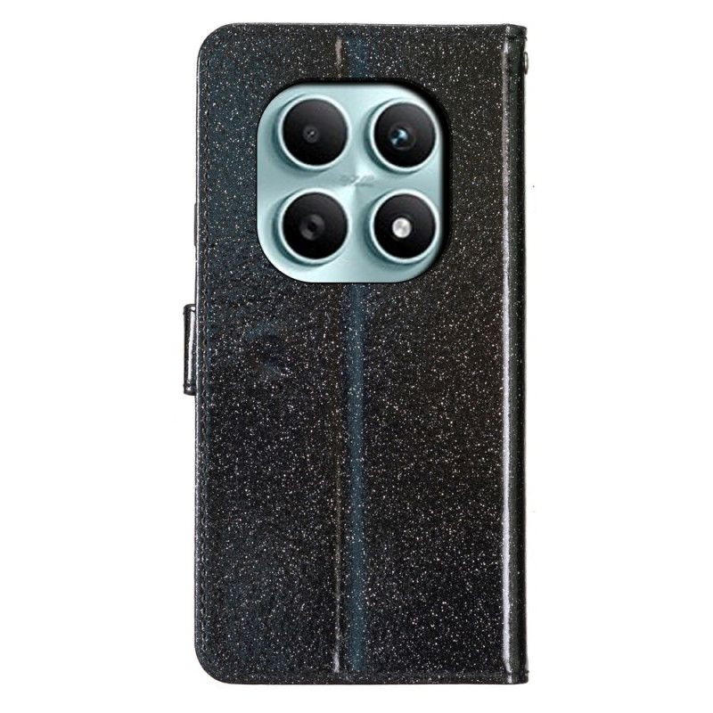 Leren Hoesje Voor Xiaomi Redmi Note 15 5g Glitter