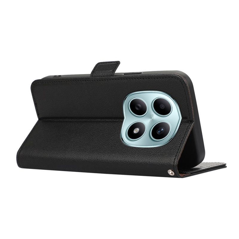 Leren Hoesje Voor Xiaomi Redmi Note 15 5g Rfid-bescherming Abeel