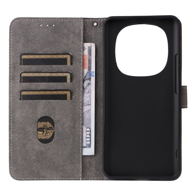 Leren Hoesje Voor Xiaomi Redmi Note 15 5g Rfid-blokkering