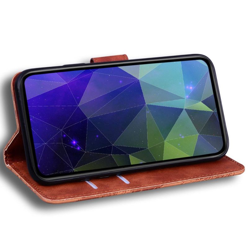 Leren Hoesje Voor Xiaomi Redmi Note 15 5g Suède-effect