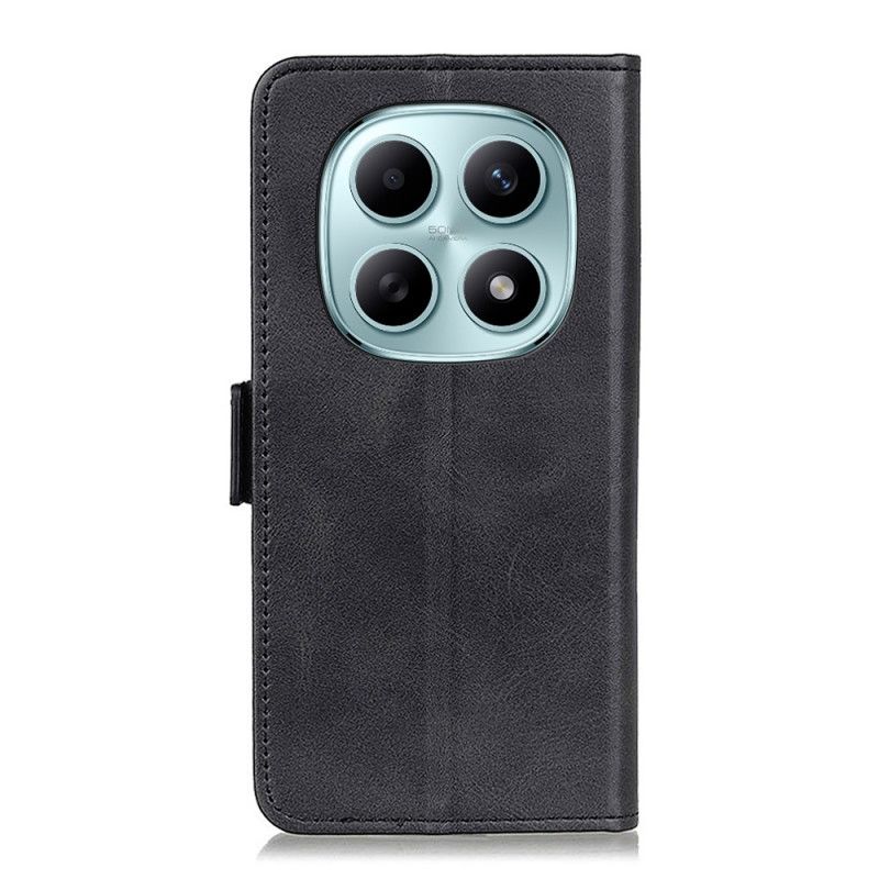 Leren Hoesje Xiaomi Redmi Note 15 5g Dubbele Sluiting