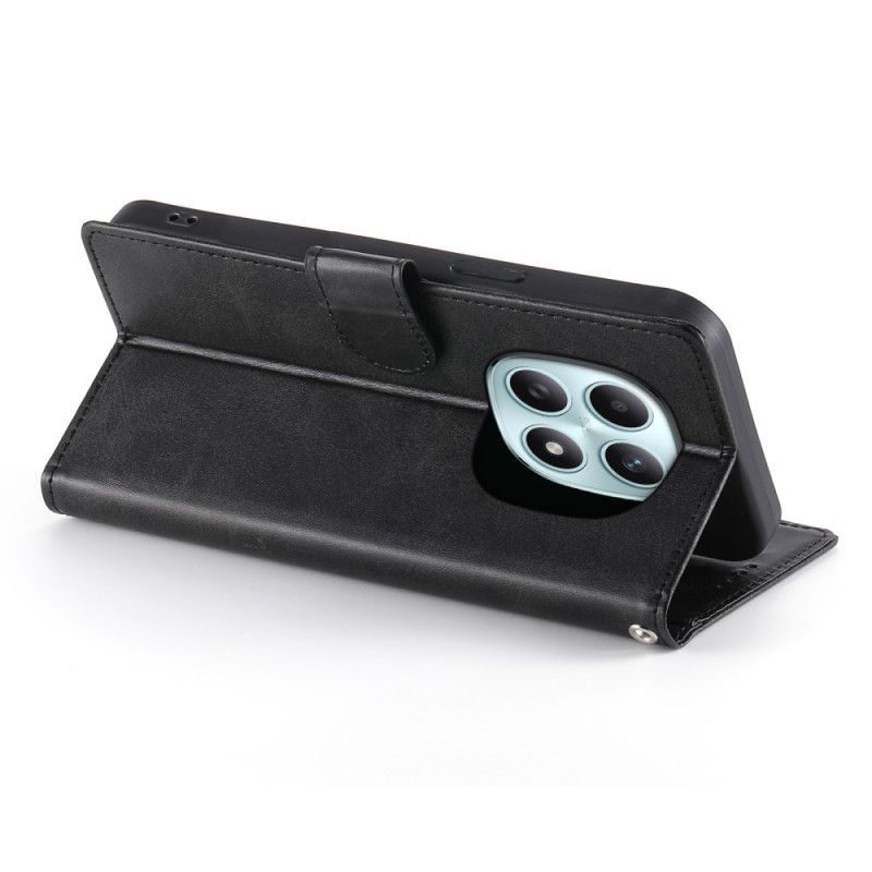 Leren Hoesje Xiaomi Redmi Note 15 5g Leer-effect Bescherming Hoesje