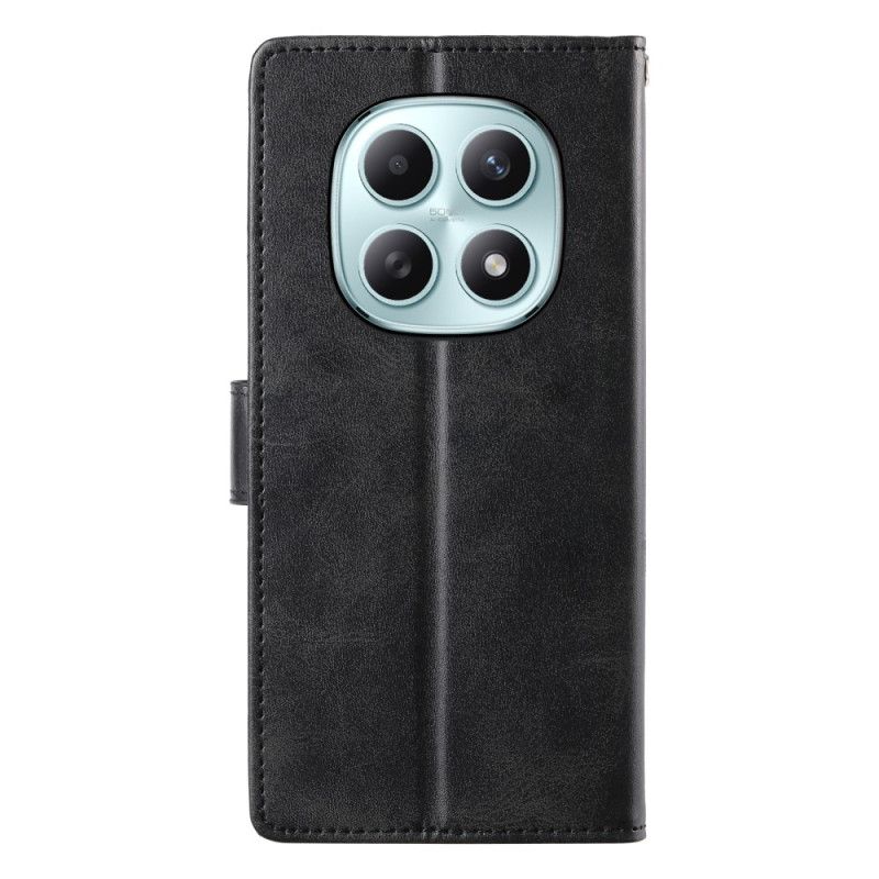 Leren Hoesje Xiaomi Redmi Note 15 5g Leer-effect Bescherming Hoesje