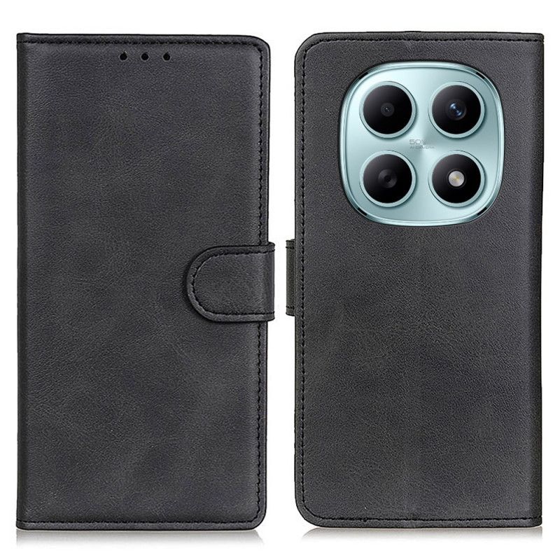 Leren Hoesje Xiaomi Redmi Note 15 5g Mat Kunstleer Bescherming Hoesje
