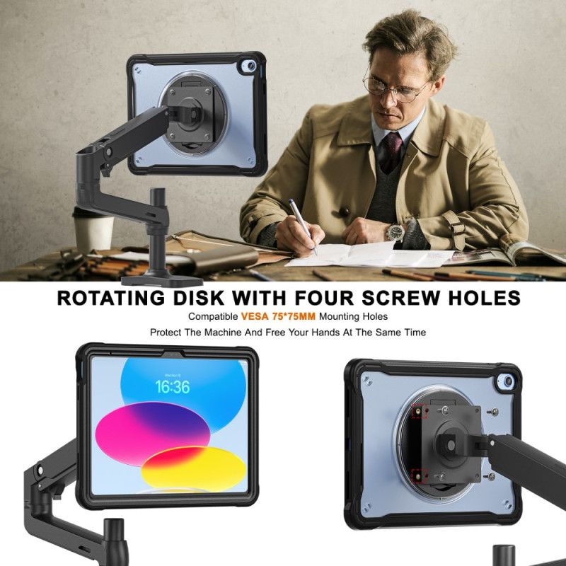 Cover Hoesje iPad (2025) Telefoonhoesje Geïntegreerde Verstelbare Standaard