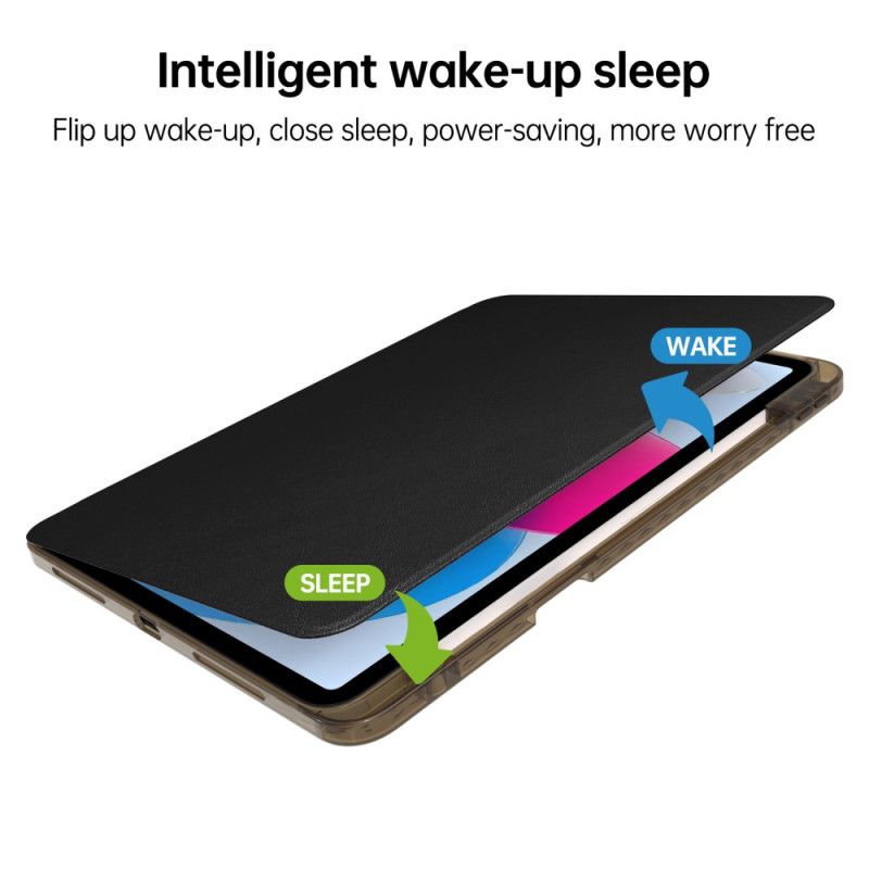 Cover iPad (2025) Draaiende Pastelkleur Bescherming Hoesje