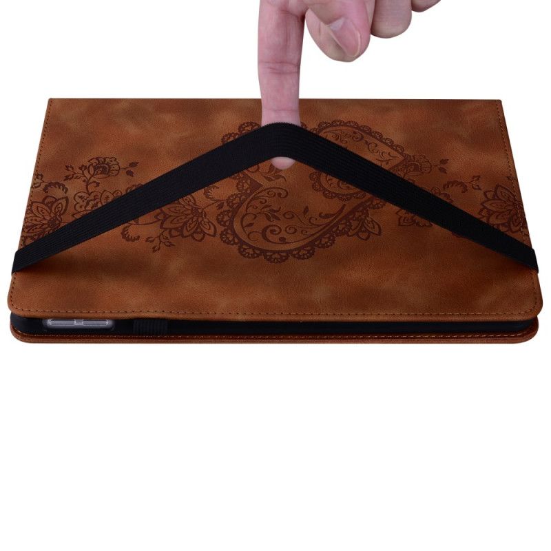 Cover iPad (2025) Hartjes Met Stylushouder Bescherming Hoesje