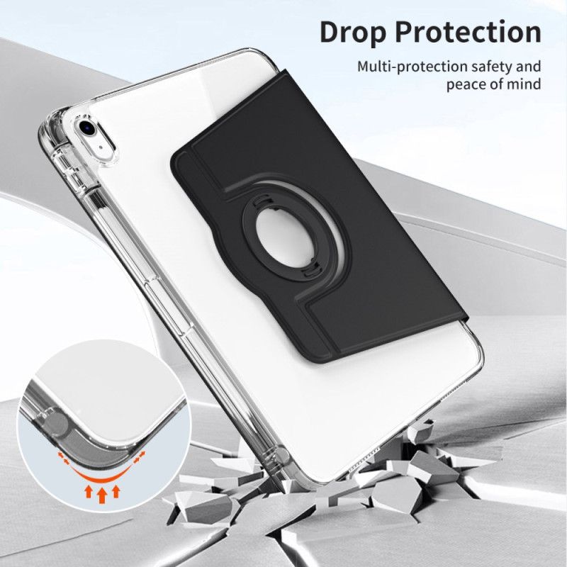 Cover iPad (2025) Hybride Met Draaibare Standaard