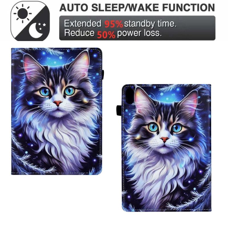 Cover iPad (2025) Kat Bescherming Hoesje