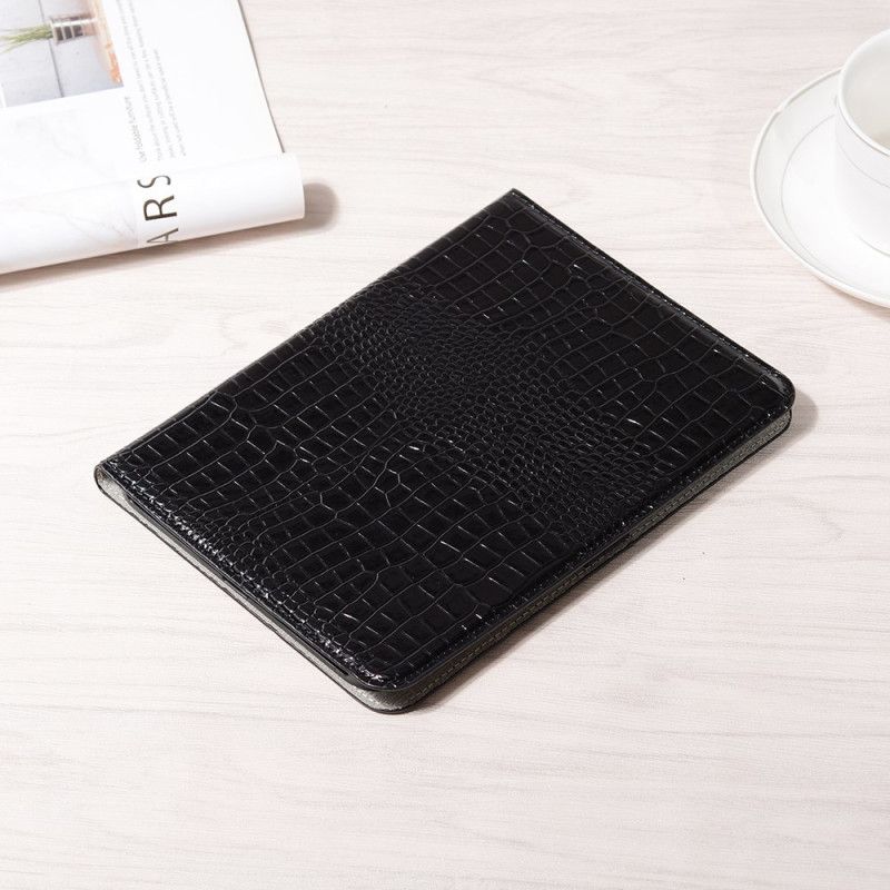 Cover iPad (2025) Krokodillenstijl Bescherming Hoesje