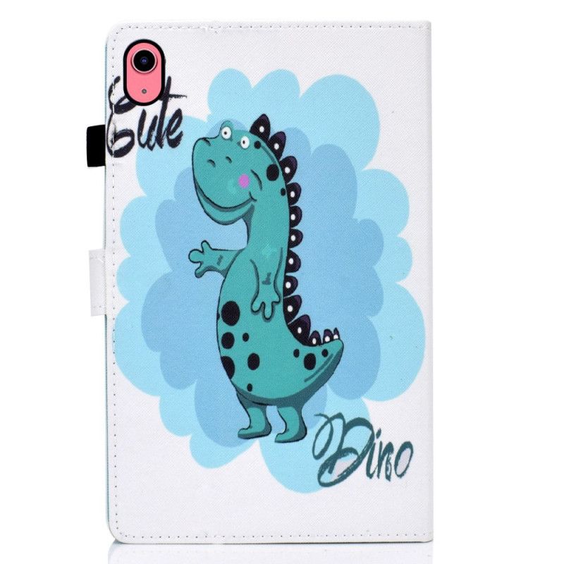 Folio-hoesje iPad (2025) Telefoonhoesje Schattige Dinosaurus