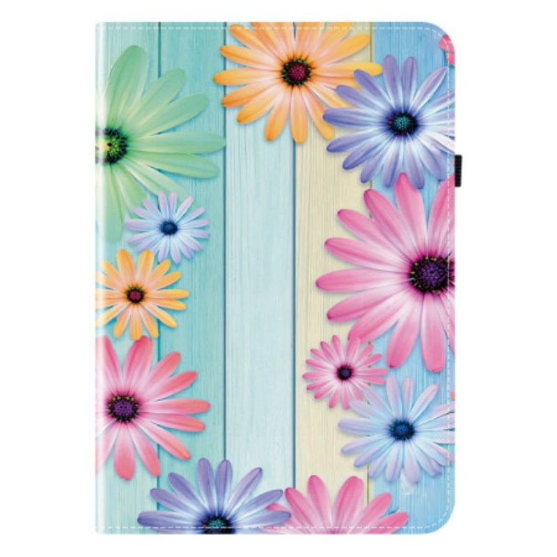 Hoesje Case iPad (2025) Kleurrijke Zonnebloemen