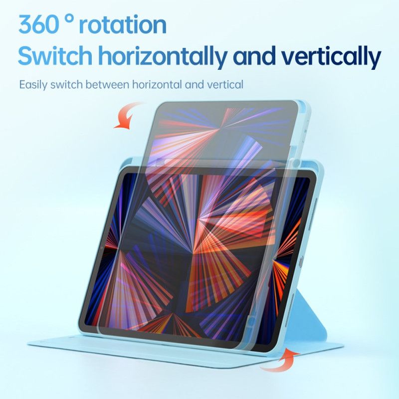 Hoesje Case iPad (2025) Telefoonhoesje Draaibare Standaard En Pastelkleurige Hoes