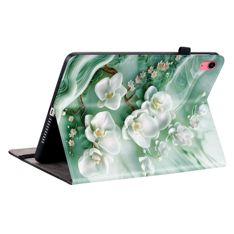 Hoesje Case iPad (2025) Telefoonhoesje Jadebloemen