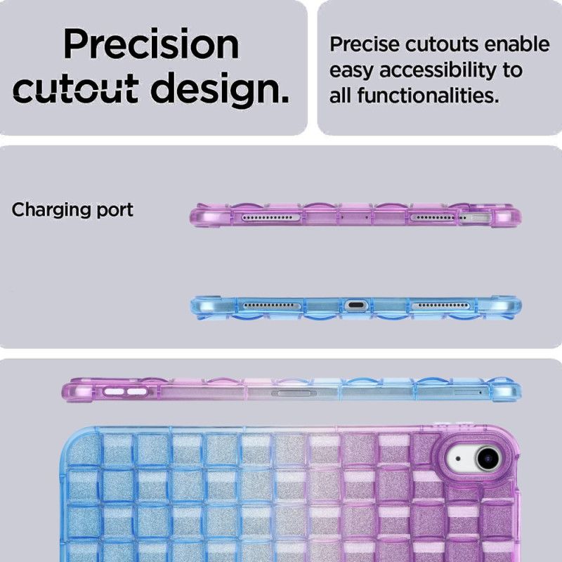 Hoesje iPad (2025) Gevlochten Patroon