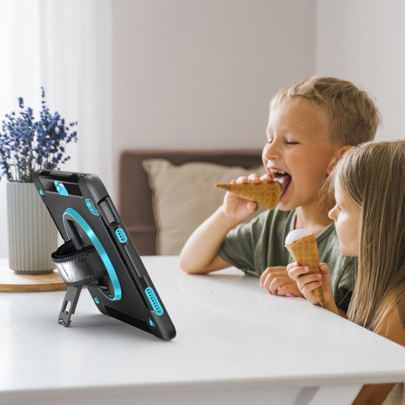 Hoesje iPad (2025) Robuust Met Draaibare Standaard