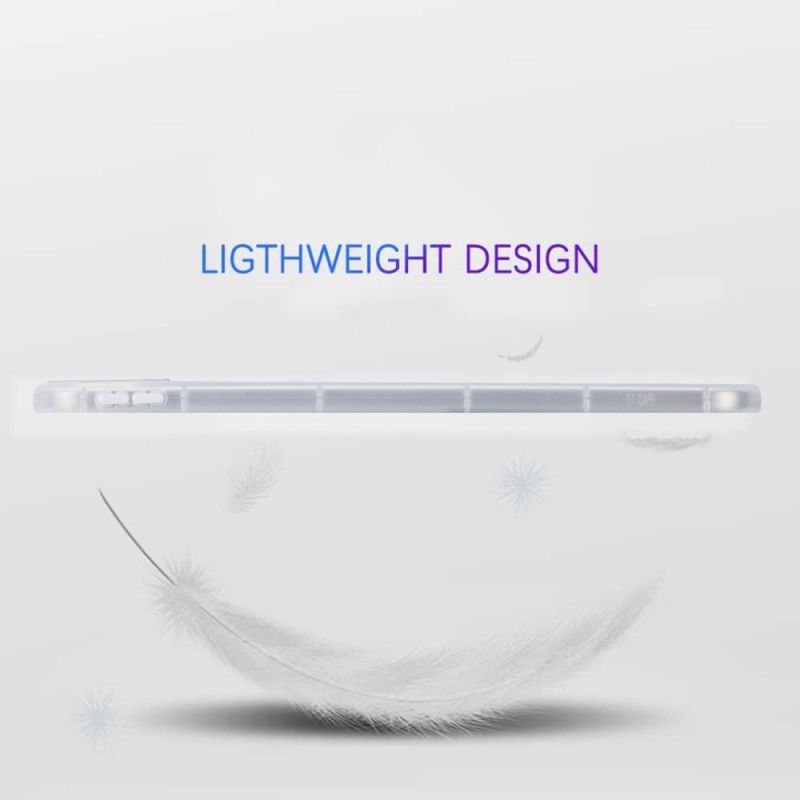 Hoesje iPad (2025) Siliconen Marmerdesign Bescherming Hoesje