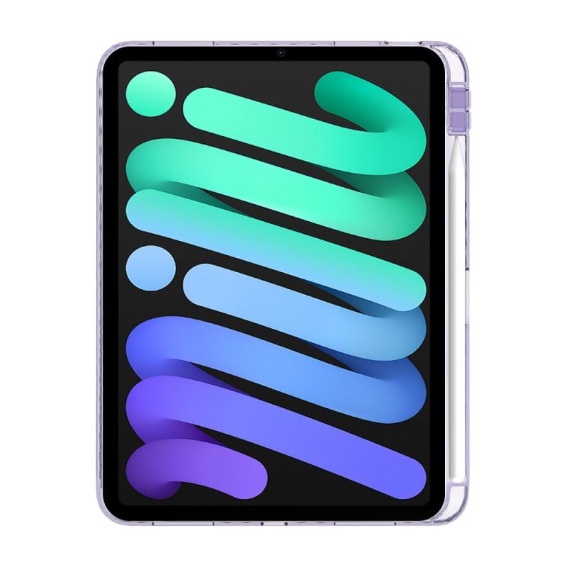 Hoesje iPad (2025) Transparante Stylushouder Bescherming Hoesje