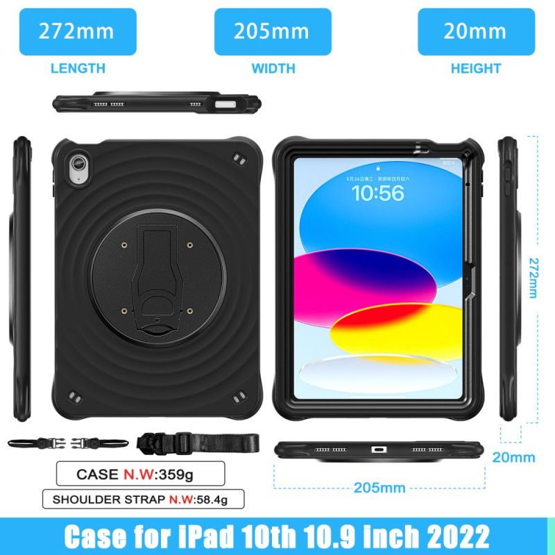 Hoesje iPad (2025) Versterkte Ondersteuning En Bescherming