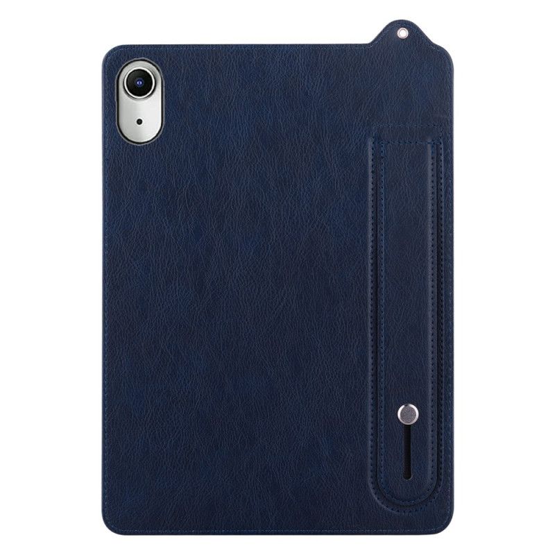 Hoesje Voor iPad (2025) Lederlook Met Riemondersteuning