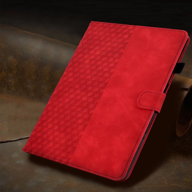 Leren Hoesje iPad (2025) 3d-patroon Bescherming Hoesje