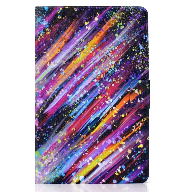Leren Hoesje iPad (2025) Abstractie