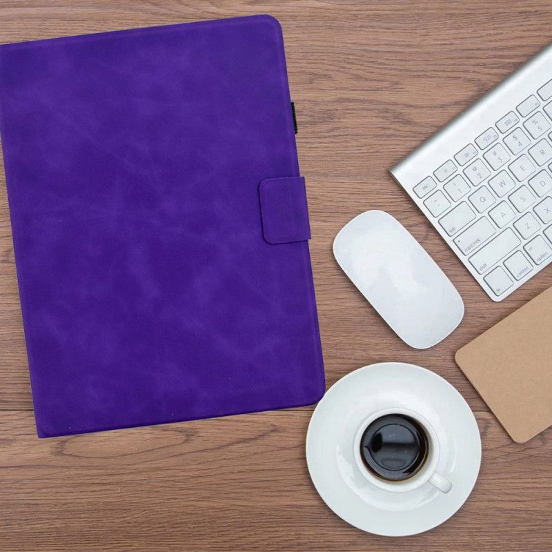 Leren Hoesje iPad (2025) Retro Lederlook Bescherming Hoesje