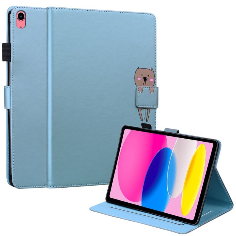 Leren Hoesje Voor iPad (2025) Leuke Sluiting