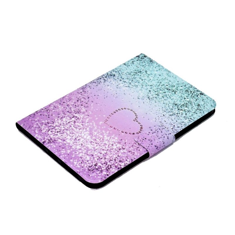 Leren Hoesje Voor iPad (2025) Sprankelende Pailletten