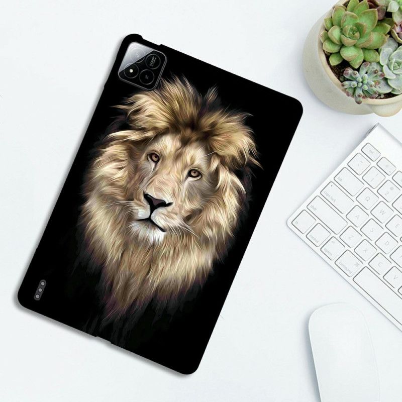 Case Hoesje Xiaomi Pad 7 / 7 Pro Telefoonhoesje Leeuwmotief