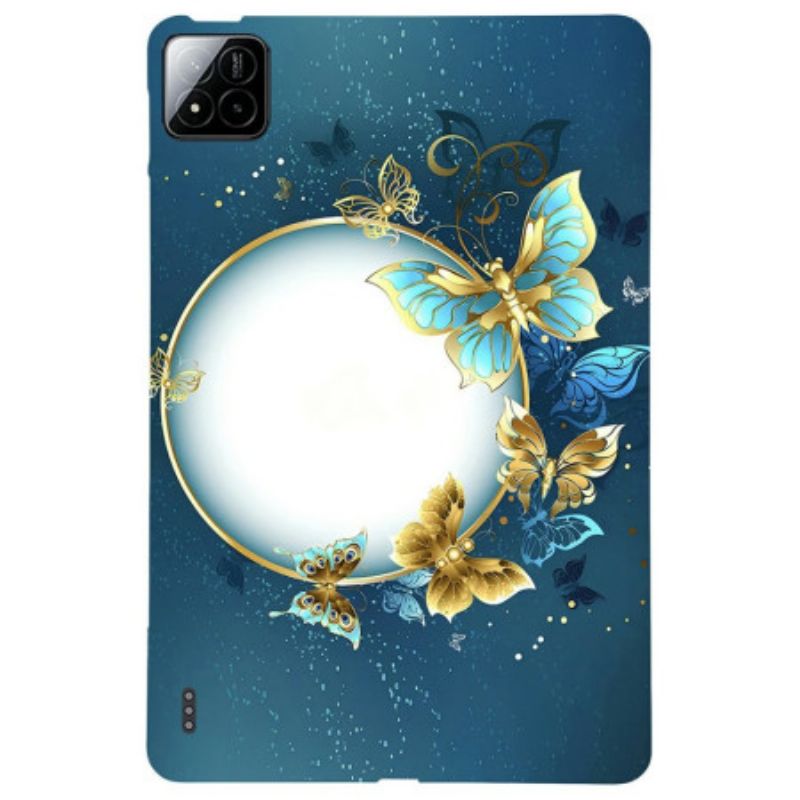 Case Hoesje Xiaomi Pad 7 / 7 Pro Telefoonhoesje Vlinderkrans