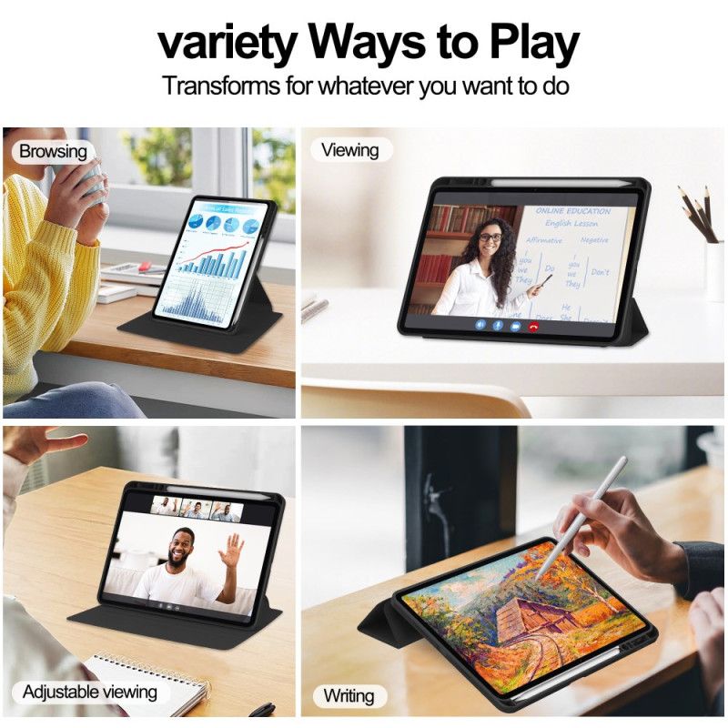 Cover Xiaomi Pad 7 / 7 Pro Lederlook Met Draaibare Standaard Bescherming Hoesje