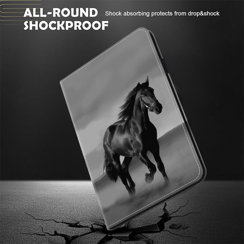 Cover Xiaomi Pad 7 / 7 Pro Zwart Paard Bescherming Hoesje