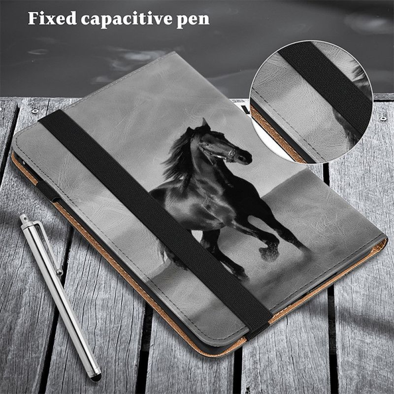 Cover Xiaomi Pad 7 / 7 Pro Zwart Paard Bescherming Hoesje