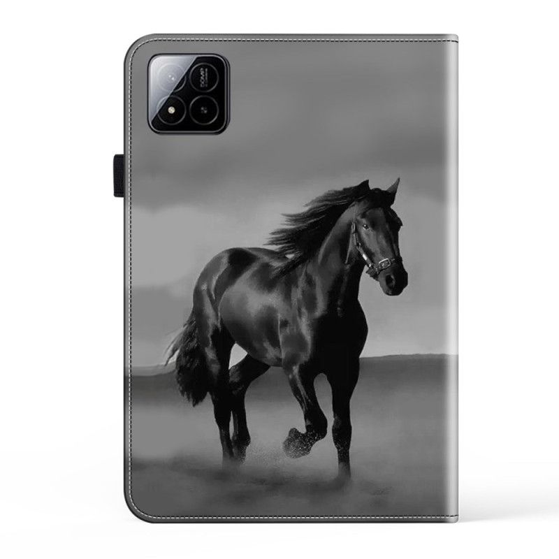 Cover Xiaomi Pad 7 / 7 Pro Zwart Paard Bescherming Hoesje