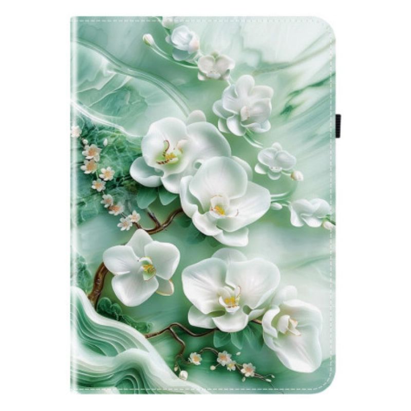 Hoesje Case Xiaomi Pad 7 / 7 Pro Telefoonhoesje Jade Bloemen