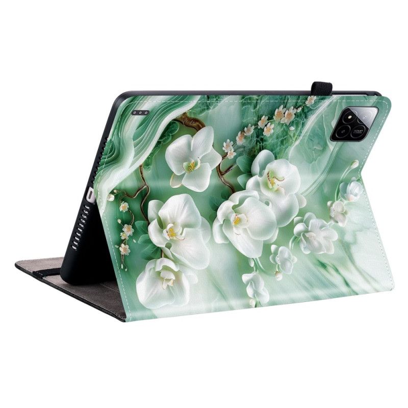 Hoesje Case Xiaomi Pad 7 / 7 Pro Telefoonhoesje Jade Bloemen