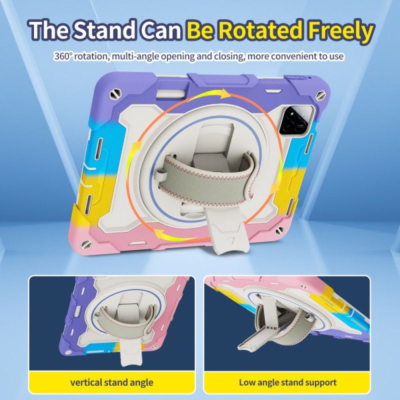 Hoesje Xiaomi Pad 7 / 7 Pro Ultrabestendig Met Band En Standaard