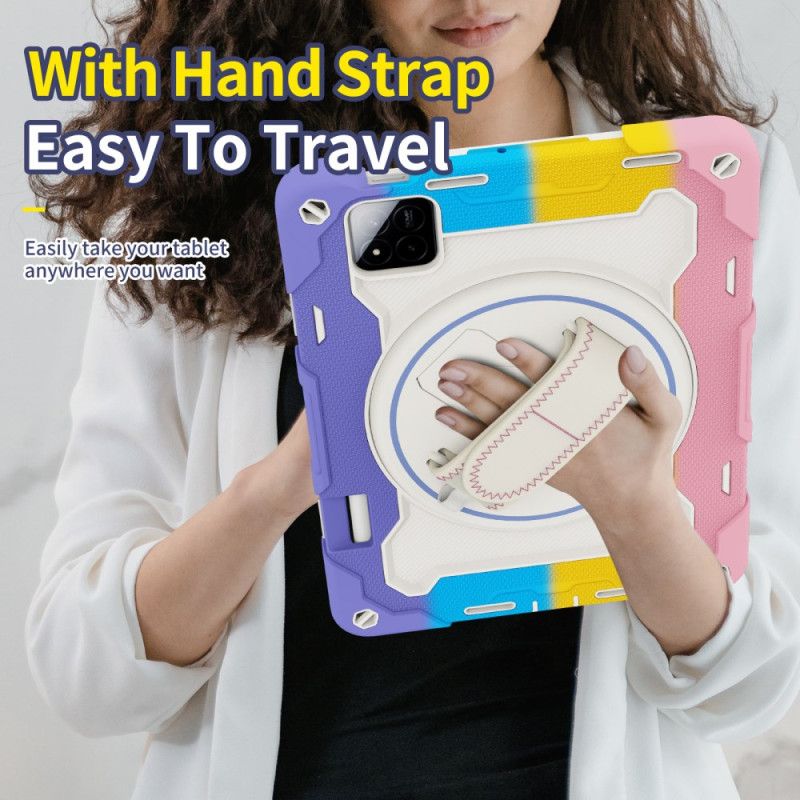 Hoesje Xiaomi Pad 7 / 7 Pro Ultrabestendig Met Band En Standaard