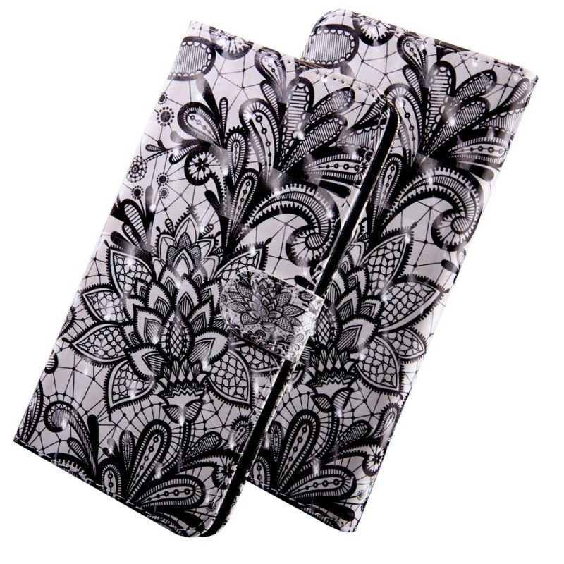 Flip Case Leren Huawei P30 Lite Volledig Kant