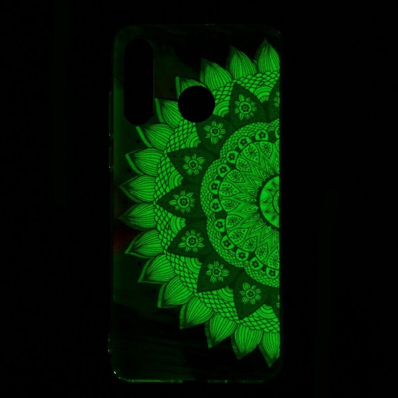 Hoesje voor Huawei P30 Lite Fluorescerende Mandala