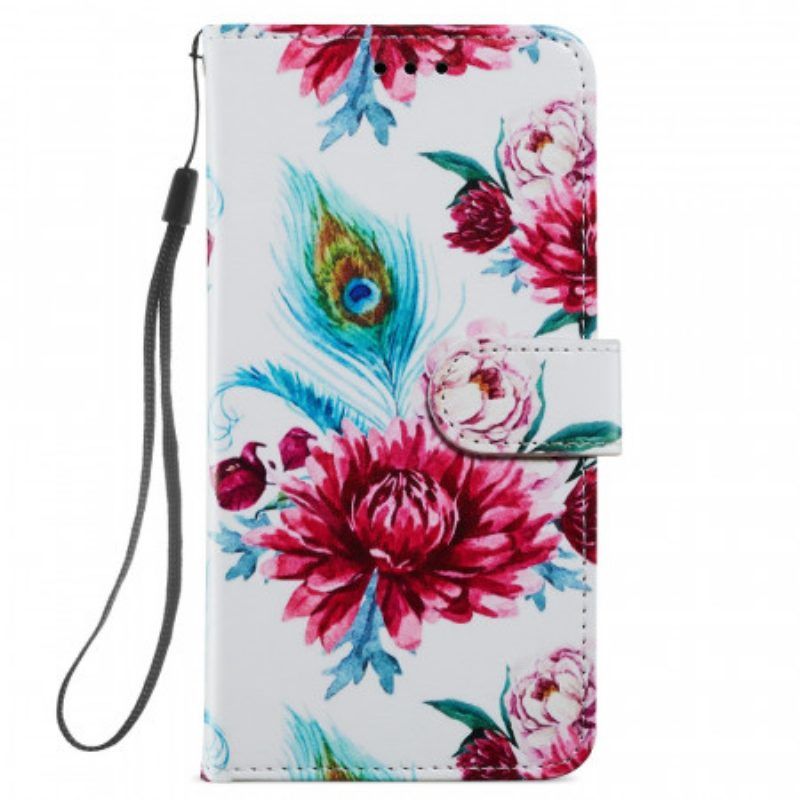 Folio-hoesje voor Samsung Galaxy A13 5G / A04s Mat Kunstleer