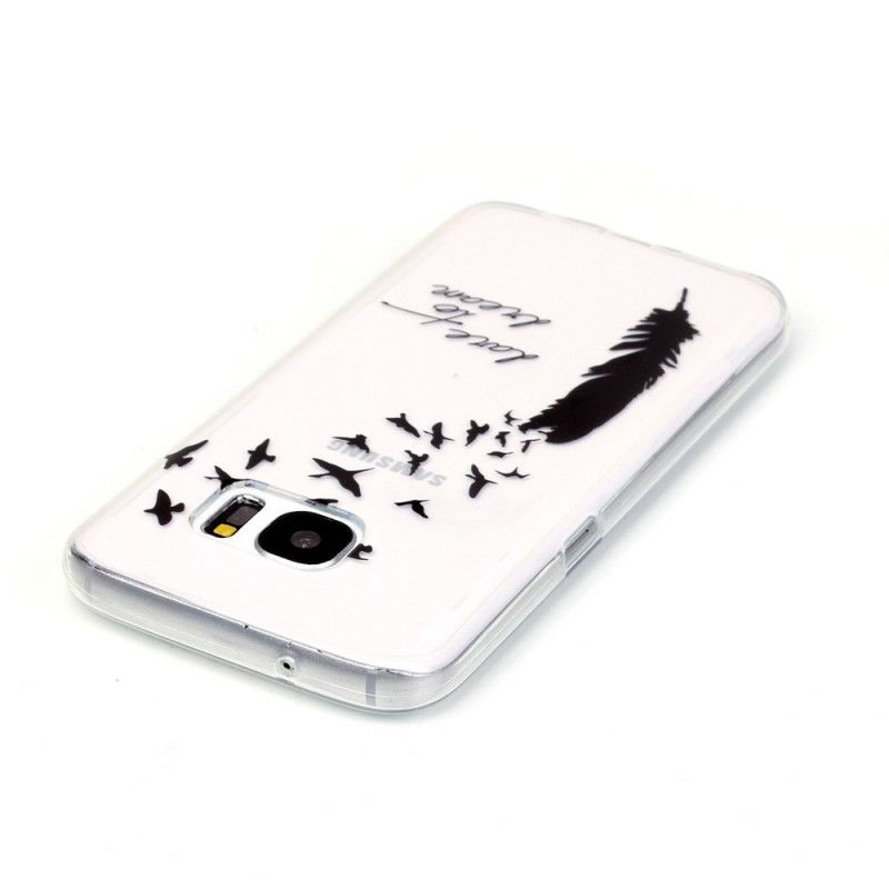 Cover Hoesje Samsung Galaxy S7 Telefoonhoesje Durf Te Dromen