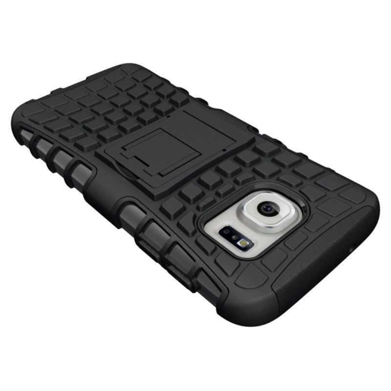 Cover Hoesje Samsung Galaxy S7 Wit Zwart Telefoonhoesje Ultrabestendig
