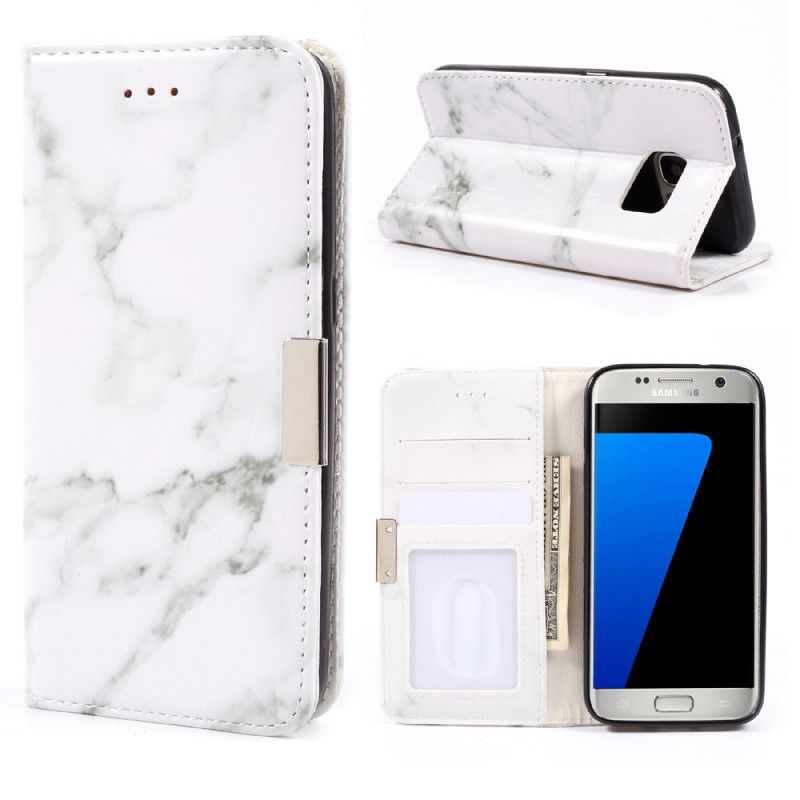 Folio-hoesje voor Samsung Galaxy S7 Marmer