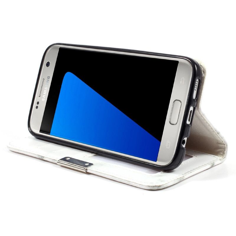 Folio-hoesje voor Samsung Galaxy S7 Marmer
