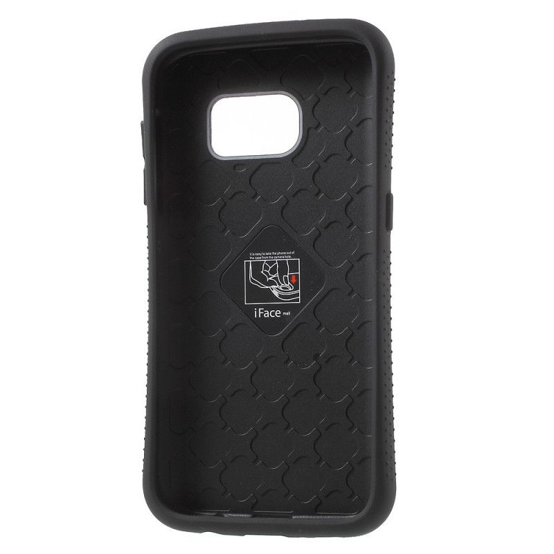 Hoesje Samsung Galaxy S7 Roze Zwart Iface Mall Flitsend