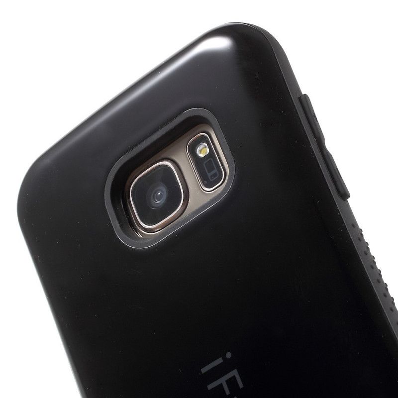 Hoesje Samsung Galaxy S7 Roze Zwart Iface Mall Flitsend